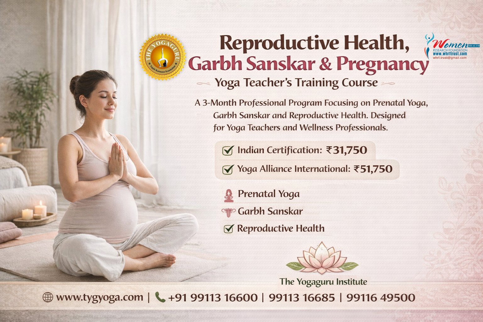 Pregnancy Yoga Teacher Training Course 