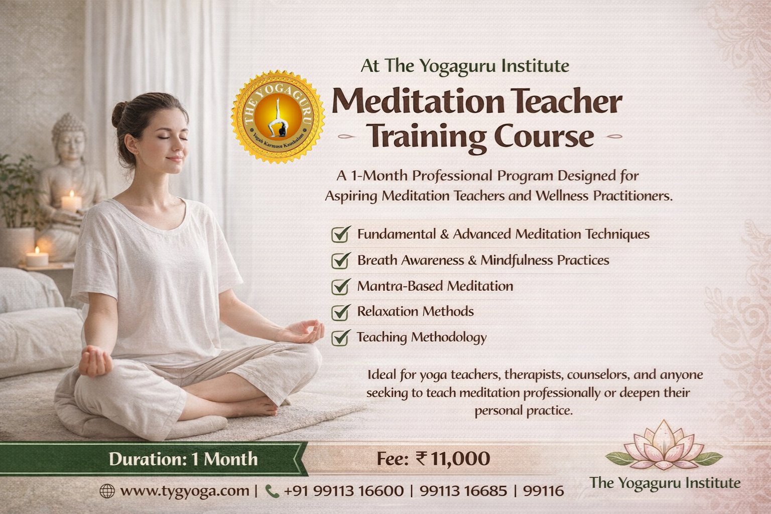 Meditation Teacher Training 